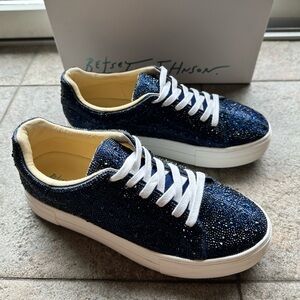 Betsey Johnson Sidny Rhinestone Sneaker